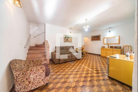 Sala de casa à venda com 3 quartos, 196m² em Vila Homero Thon, Santo André