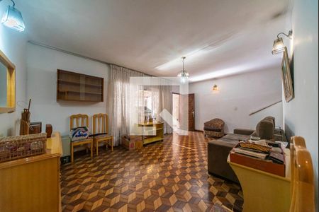 Sala de casa à venda com 3 quartos, 196m² em Vila Homero Thon, Santo André