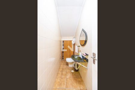 Lavabo de casa à venda com 3 quartos, 196m² em Vila Homero Thon, Santo André