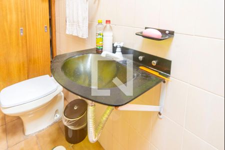 Lavabo de casa à venda com 3 quartos, 196m² em Vila Homero Thon, Santo André