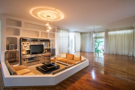 Sala 1 de casa para alugar com 5 quartos, 459m² em Vila Assunção, Santo André