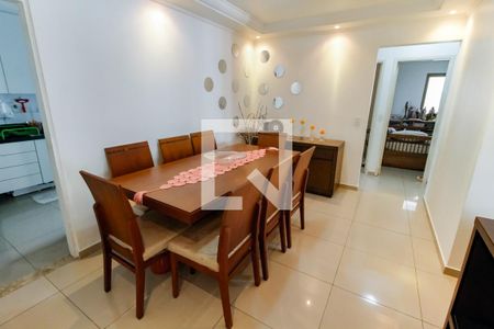 Detalhe Sala de apartamento para alugar com 3 quartos, 117m² em Chácara Agrindus, Taboão da Serra