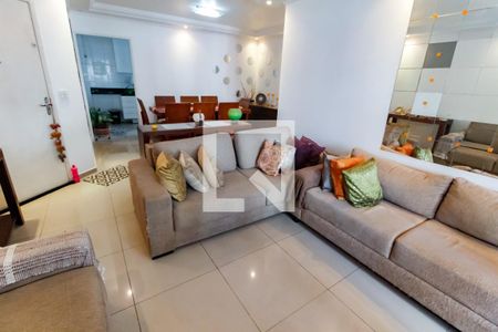 Sala de apartamento para alugar com 3 quartos, 117m² em Chácara Agrindus, Taboão da Serra