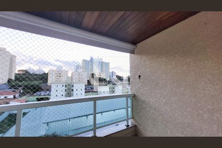 Varanda da Sala de apartamento à venda com 4 quartos, 130m² em Mansões Santo Antônio, Campinas