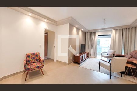 Sala de apartamento à venda com 4 quartos, 130m² em Mansões Santo Antônio, Campinas