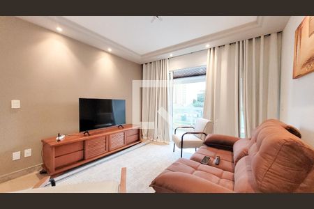 Sala de apartamento à venda com 4 quartos, 130m² em Mansões Santo Antônio, Campinas