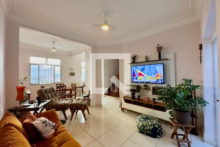 Sala de casa de condomínio à venda com 3 quartos, 140m² em Botafogo, Rio de Janeiro