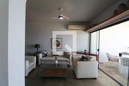 Sala de apartamento para alugar com 4 quartos, 217m² em Centro, Guarujá