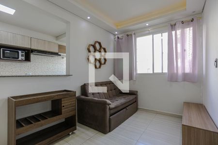 Sala de apartamento para alugar com 2 quartos, 51m² em Vila Mogilar, Mogi das Cruzes
