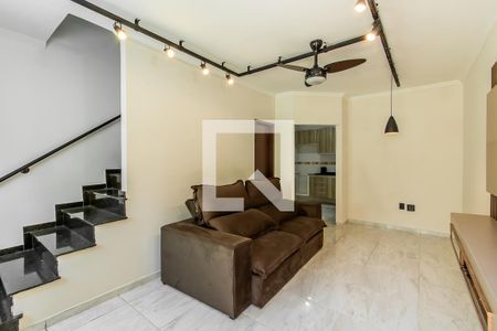 Sala de casa de condomínio à venda com 2 quartos, 74m² em Burgo Paulista, São Paulo