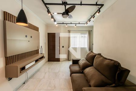 Sala de casa de condomínio à venda com 2 quartos, 74m² em Burgo Paulista, São Paulo