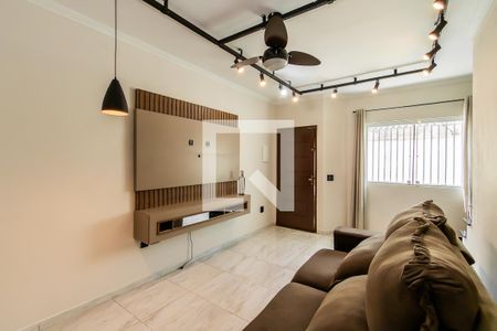 Sala de casa de condomínio à venda com 2 quartos, 74m² em Burgo Paulista, São Paulo