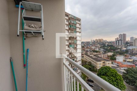 Varanda da Sala de apartamento à venda com 2 quartos, 48m² em Centro, Diadema
