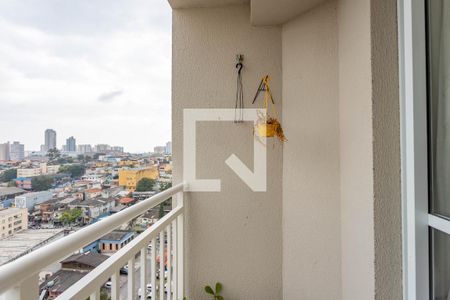 Varanda da Sala de apartamento à venda com 2 quartos, 48m² em Centro, Diadema