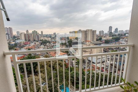 Varanda da Sala de apartamento à venda com 2 quartos, 48m² em Centro, Diadema