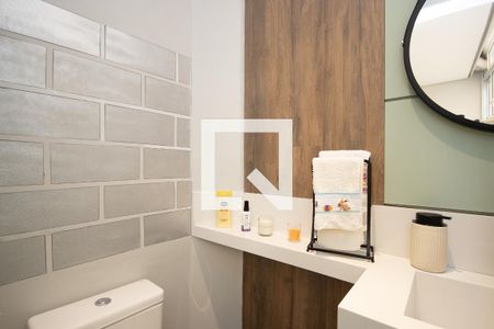 Lavabo de apartamento à venda com 1 quarto, 90m² em Tremembé, São Paulo