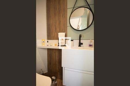 Lavabo de apartamento à venda com 1 quarto, 90m² em Tremembé, São Paulo