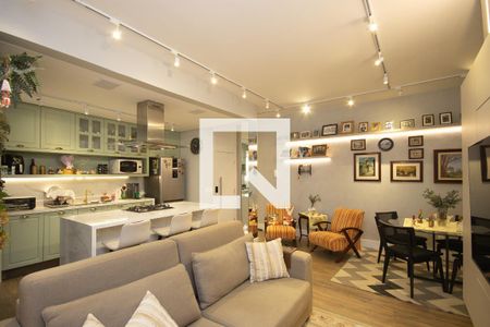 Sala de apartamento à venda com 1 quarto, 90m² em Tremembé, São Paulo