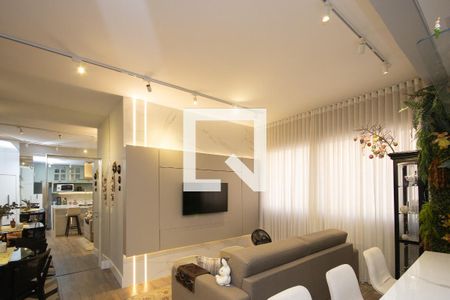 Sala de apartamento à venda com 1 quarto, 90m² em Tremembé, São Paulo