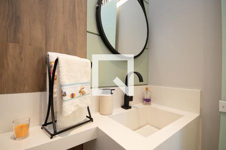 Lavabo de apartamento à venda com 1 quarto, 90m² em Tremembé, São Paulo
