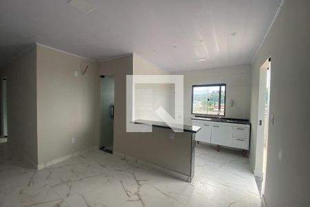 Sala/Cozinha de apartamento para alugar com 1 quarto, 125m² em Vila Santa Cruz, Duque de Caxias