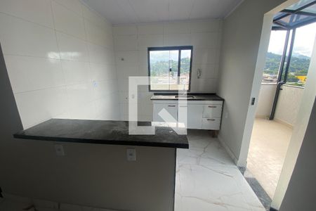 Sala/Cozinha de apartamento para alugar com 1 quarto, 125m² em Vila Santa Cruz, Duque de Caxias
