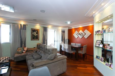 Sala de apartamento à venda com 2 quartos, 82m² em Parque Maria Luiza, São Paulo