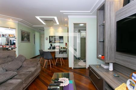 Sala de apartamento à venda com 2 quartos, 82m² em Parque Maria Luiza, São Paulo