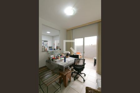 Sala de Jantar de casa de condomínio à venda com 3 quartos, 125m² em Castelo, Belo Horizonte