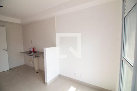 Sala de apartamento para alugar com 1 quarto, 27m² em Jardim Caravelas, São Paulo