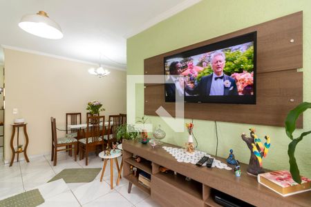 Sala de Estar de apartamento à venda com 2 quartos, 62m² em Vila Nova Cachoeirinha, São Paulo