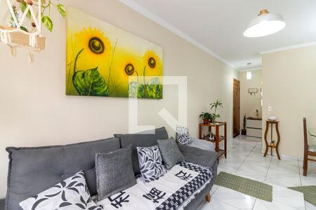 Sala de Estar de apartamento à venda com 2 quartos, 62m² em Vila Nova Cachoeirinha, São Paulo