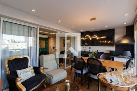 Varanda Gourmet de apartamento à venda com 3 quartos, 93m² em Jardim São Paulo, Guarulhos