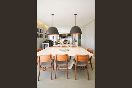 Sala de Jantar de apartamento à venda com 3 quartos, 123m² em Vila Congonhas, São Paulo