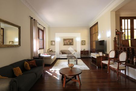 Sala de casa à venda com 4 quartos, 417m² em Mangabeiras, Belo Horizonte