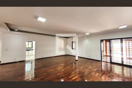 Sala de casa de condomínio para alugar com 5 quartos, 410m² em Loteamento Alphaville Campinas, Campinas