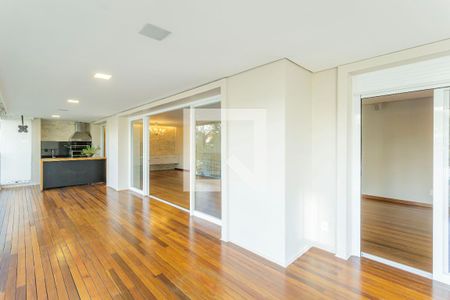 Varanda da Sala de apartamento à venda com 3 quartos, 226m² em Vila Nova Conceição, São Paulo