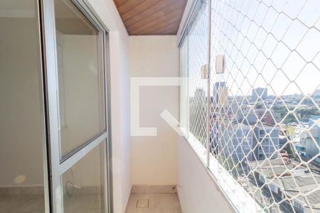 Varanda da Sala de apartamento para alugar com 2 quartos, 52m² em Vila Taquari, São Paulo