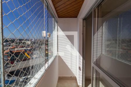 Varanda da Sala de apartamento para alugar com 2 quartos, 52m² em Vila Taquari, São Paulo