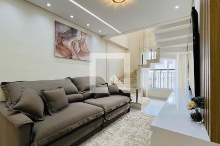 Sala de apartamento à venda com 3 quartos, 122m² em Vila Yaya, Guarulhos