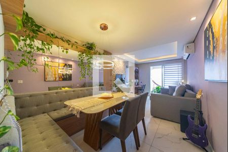 Sala de apartamento à venda com 2 quartos, 67m² em Vila Boa Vista, Santo André