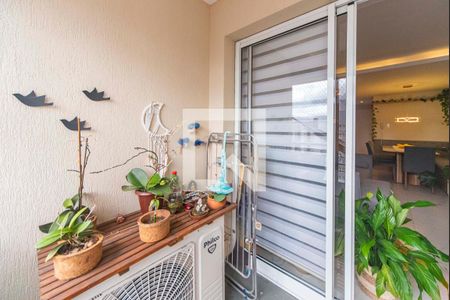 Varanda da Sala de apartamento à venda com 2 quartos, 67m² em Vila Boa Vista, Santo André