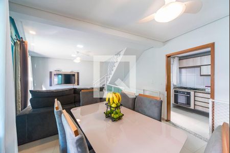 Sala de casa à venda com 3 quartos, 164m² em Vila Linda, Santo André