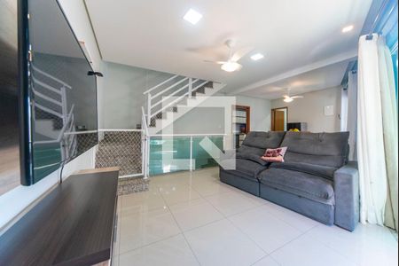 Sala de casa à venda com 3 quartos, 164m² em Vila Linda, Santo André