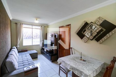 Sala de apartamento à venda com 2 quartos, 61m² em Parque Xangri-lá, Contagem