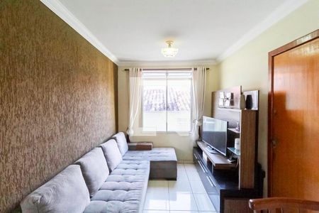 Sala de apartamento à venda com 2 quartos, 61m² em Parque Xangri-lá, Contagem