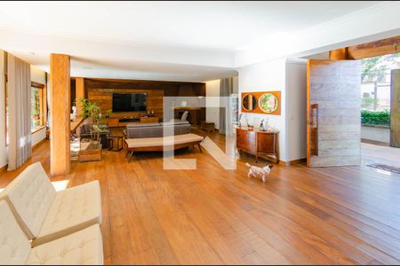 Sala de casa à venda com 5 quartos, 444m² em Belvedere, Belo Horizonte