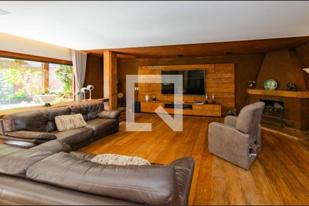 Sala de casa à venda com 5 quartos, 444m² em Belvedere, Belo Horizonte