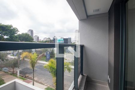 Varanda de apartamento para alugar com 1 quarto, 21m² em Brooklin, São Paulo