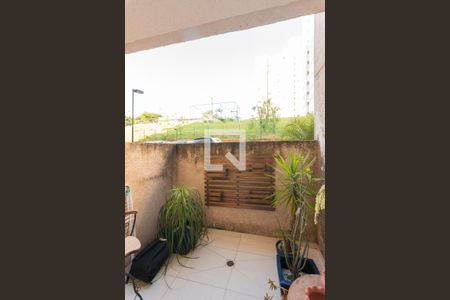 Sacada da Sala de apartamento à venda com 2 quartos, 55m² em Jardim Samambaia, Campinas
